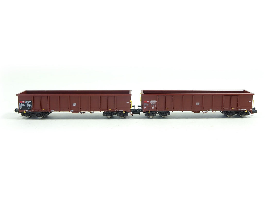 Güterwagen Set Eanos SBB, Fleischmann N 830252 neu OVP