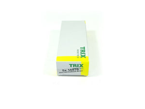 Minitrix N 14976, 5 x Gleis mit Prellbock, 50 mm,neu, OVP