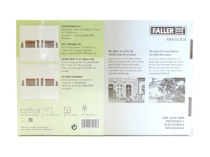 Modellbau Bausatz Altstadtmauer-Set, Faller N 232170 neu