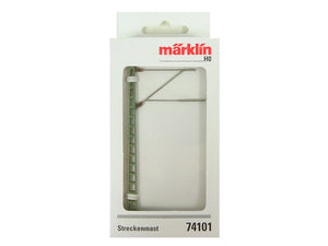 Modellbahn Oberleitung Streckenmast 5 St., Märklin H0 74101 neu OVP