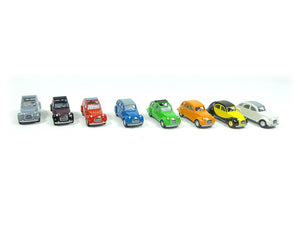 Schuco 452640100, Citroen 2CV, 8-er Set, 1:87, neu, OVP