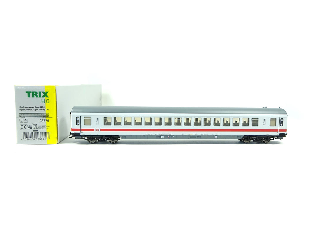 Personenwagen beleuchtet IC Wagen Apmz, DB AG, Trix H0 23775,  neu OVP