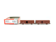 Laden Sie das Bild in den Galerie-Viewer, Set Güterwagen gedeckt DB AG 2 tlg, Fleischmann N 826213 neu OVP
