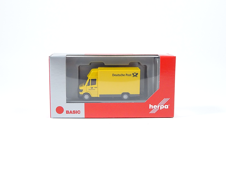 Herpa 094207, MB 207D Kögel Deutsche Post (Basic), 1:87, neu, OVP