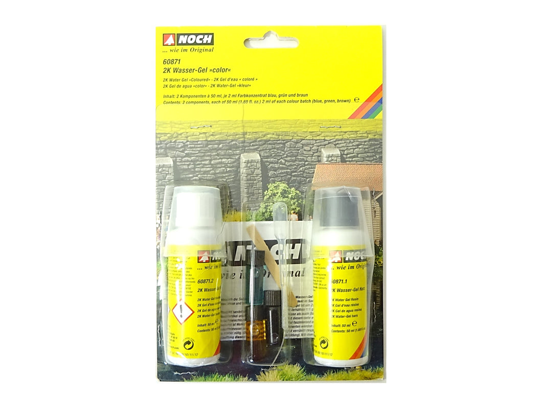 Modellbahn Modellbau Wasser Gel color, Noch 60871 neu OVP
