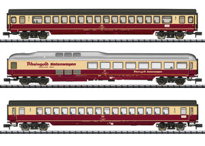 Schnellzugwagen-Set „Sonder-TEE“ DB, Minitrix N 18715 neu OVP