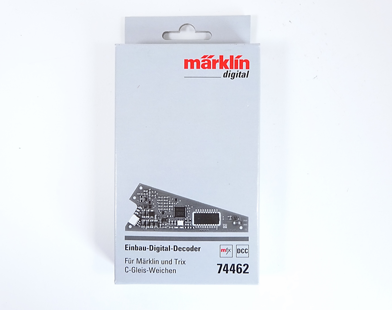 Märklin, Trix, 74462, Einbau-Digital-Decoder (C-Gleis), mfx, DCC, neu, OVP