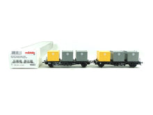 Laden Sie das Bild in den Galerie-Viewer, Behälter-Transportwagen Laabs DB, Märklin H0 46663 neu OVP
