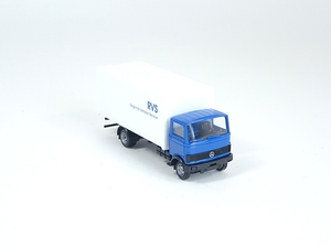 Herpa 309585, MB 813 Koffer LKW RVS (Basic), 1:87, neu, OVP