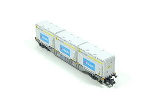 Güterwagen Containertragwagen SBB Cargo Minitrix N 18405 neu