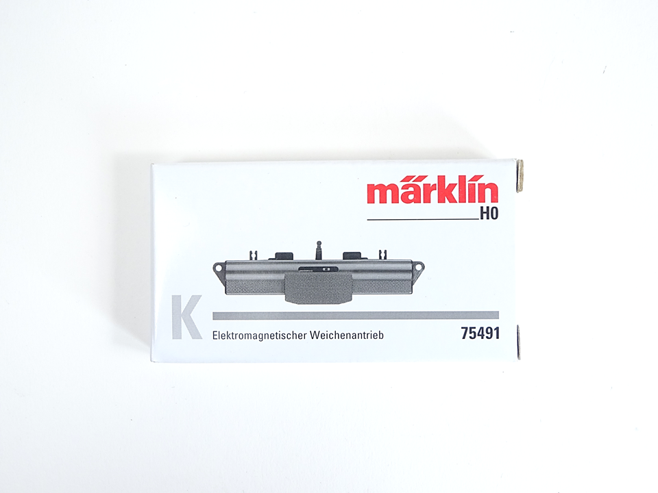 Märklin H0 75491, K-Gleis, Weichenantrieb, neu, OVP