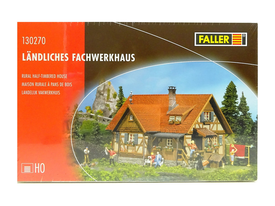 Modellbahn Bausatz Ländliches Fachwerkhaus, Faller H0 130270 neu OVP