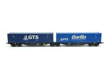 Laden Sie das Bild in den Galerie-Viewer, Güterwagen Containertragwagen Typ Sggmrss GTS - Barilla, ACME H0 40299 neu OVP
