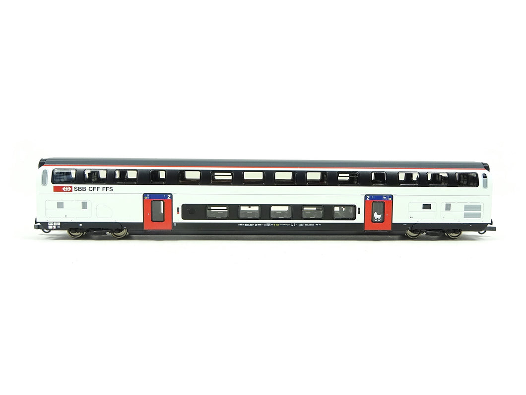 Personenwagen Doppelstockwagen 2. Klasse SBB, Roco H0 74715 neu OVP