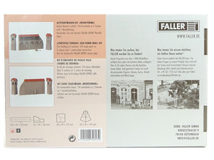 Modellbahn Bausatz Altstadtmauer-Set Wehrtürme, Faller H0 130693 neu OVP