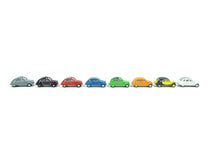 Laden Sie das Bild in den Galerie-Viewer, Schuco 452640100, Citroen 2CV, 8-er Set, 1:87, neu, OVP
