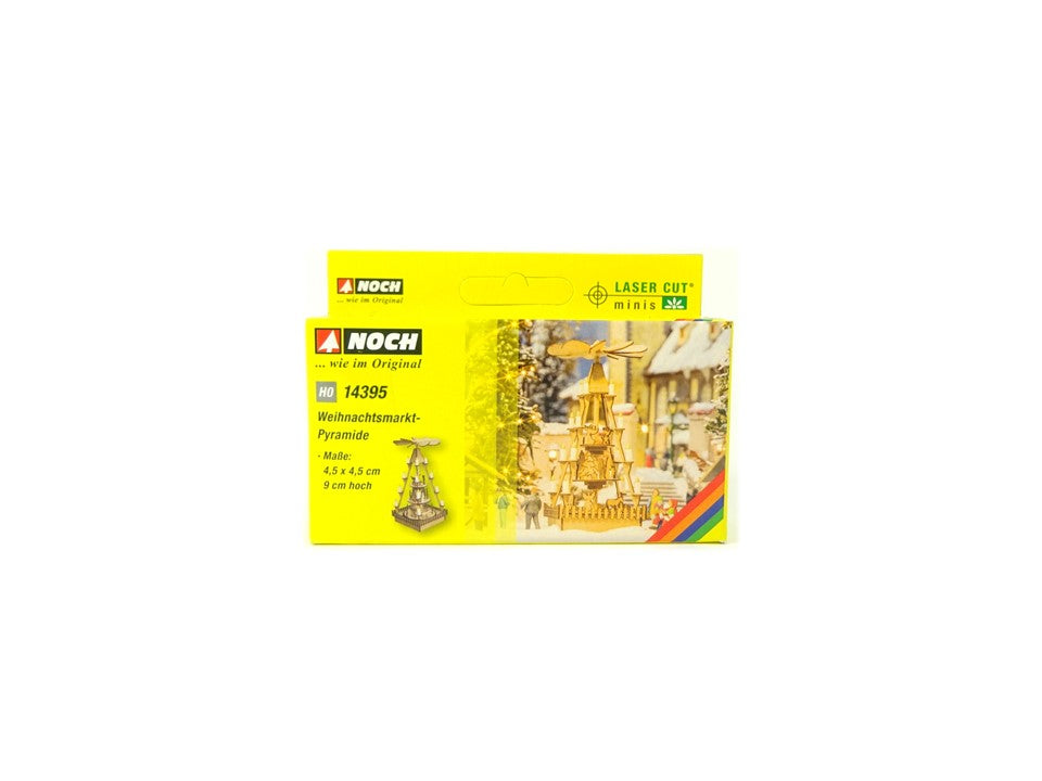 Modellbau LaserCut Weihnachtsmarkt-Pyramide, Noch H0 14395 neu, OVP