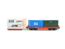 Laden Sie das Bild in den Galerie-Viewer, Güterwagen Containerwagen Start up, DB, Märklin H0 44700 neu, OVP
