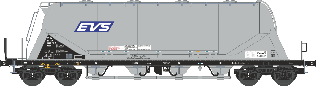 NME H0 503820 DC, Staubsilowagen Uacns 82m³  EVS, neu, OVP