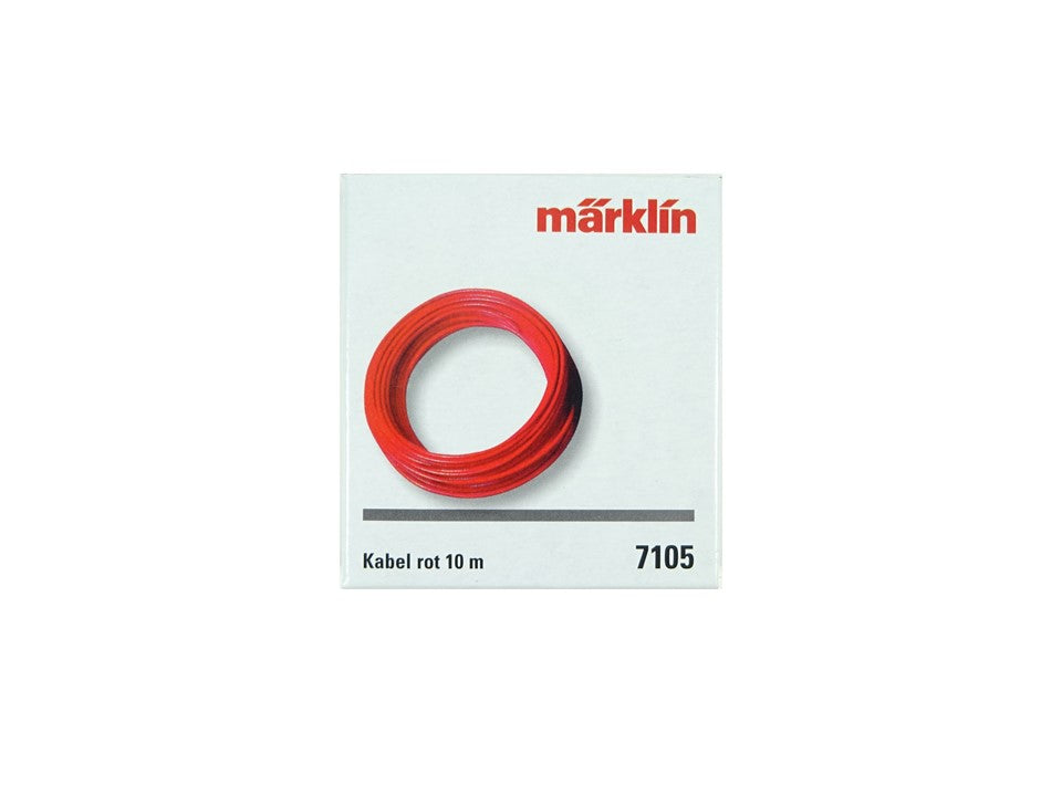 Modellbahn Modellbau Kabel rot, 3 x Märklin 7105 neu, OVP