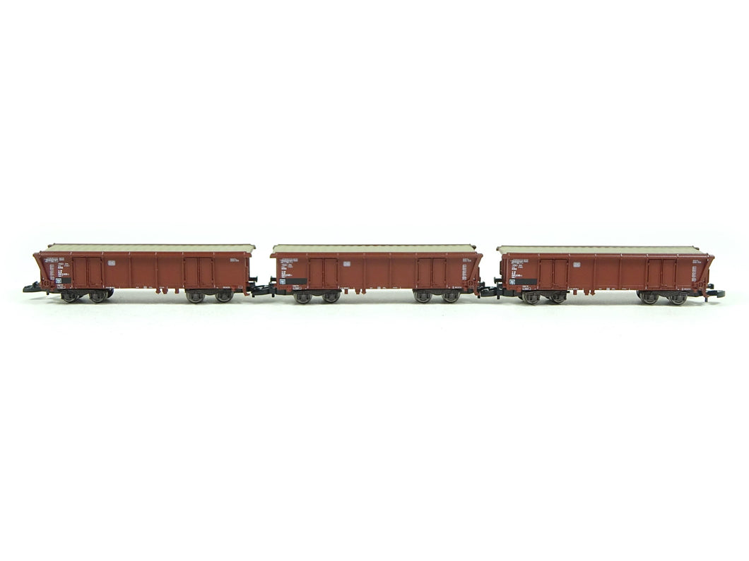 Güterwagenset Rolldachwagen Tams DB, Märklin Z 86682 neu OVP