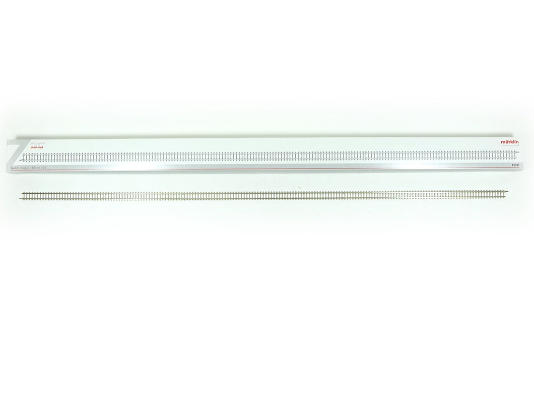 Gleis Mini-Club gerades Flexgleis Länge 660mm, 10 x Märklin Z 85941, neu, OVP