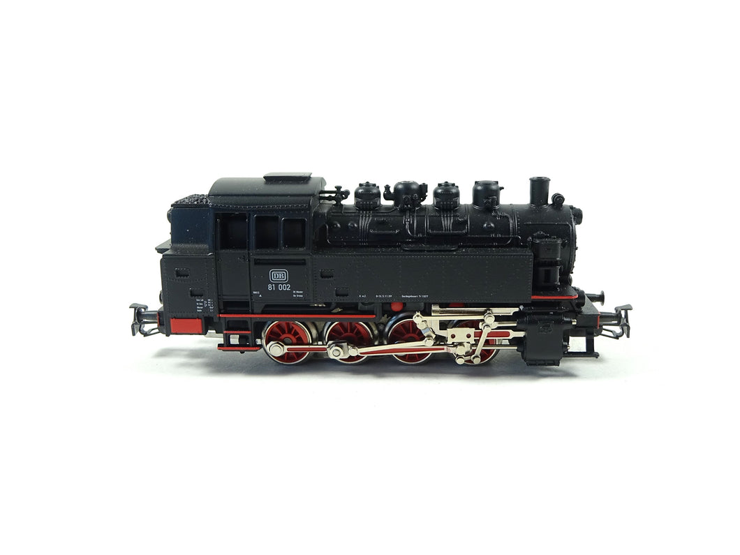 Tenderdampflokomotive BR 81 002 DB delta, Märklin H0 aus 29186