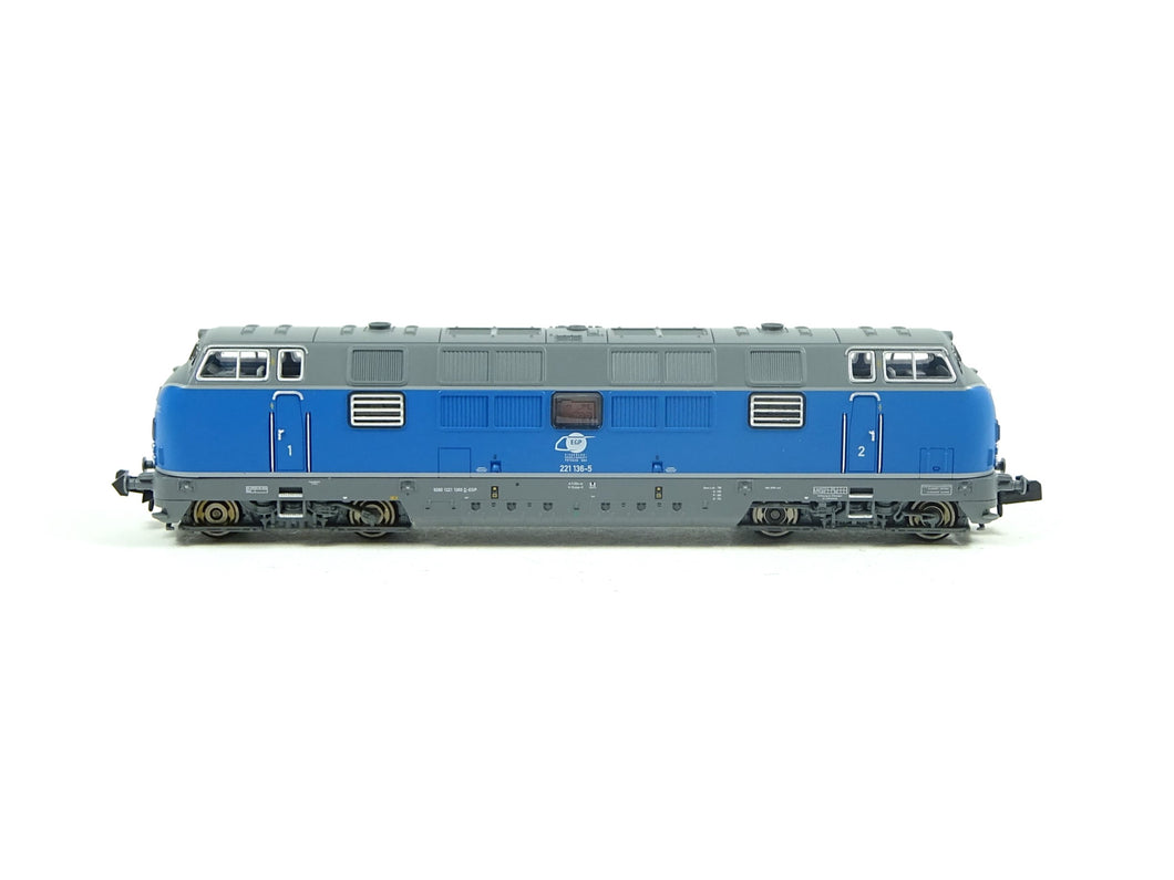 Diesellokomotive BR 221 EGP, Piko N  40507 neu OVP