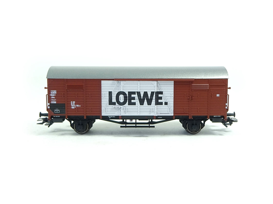 Gedeckter Güterwagen Gbkl LOEWE DB, Märklin H0 46155 neu OVP