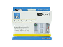 Laden Sie das Bild in den Galerie-Viewer, Decoder LokPilot 5 micro DCC, 8-PIN NEM 652 Spurweite N, TT, ESU 59820 neu OVP
