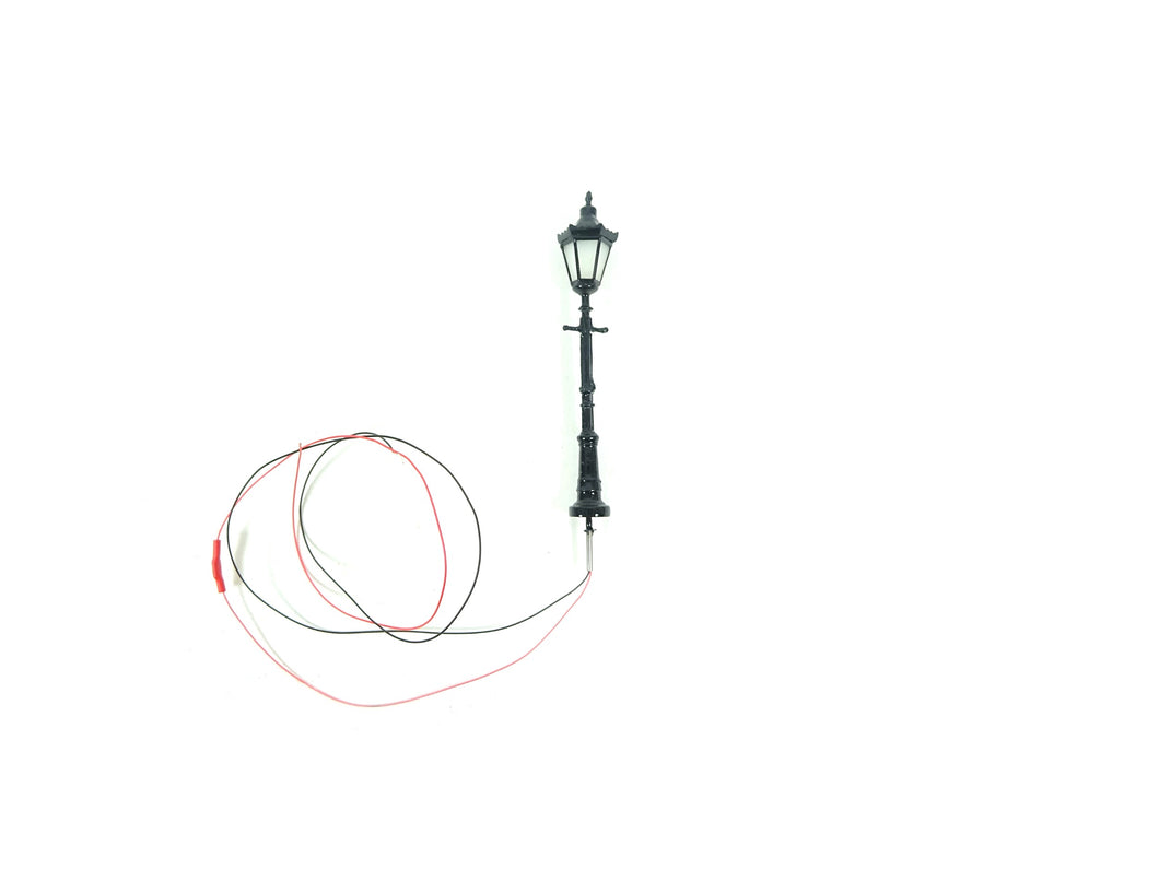 Modellbau LED-Parklaterne, Sechskantlaterne mit Krone, Faller N 272228 neu