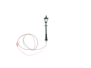 Modellbau LED-Parklaternen, Sechskantlaterne mit Krone, 3 Stück, Faller N 272128 neu