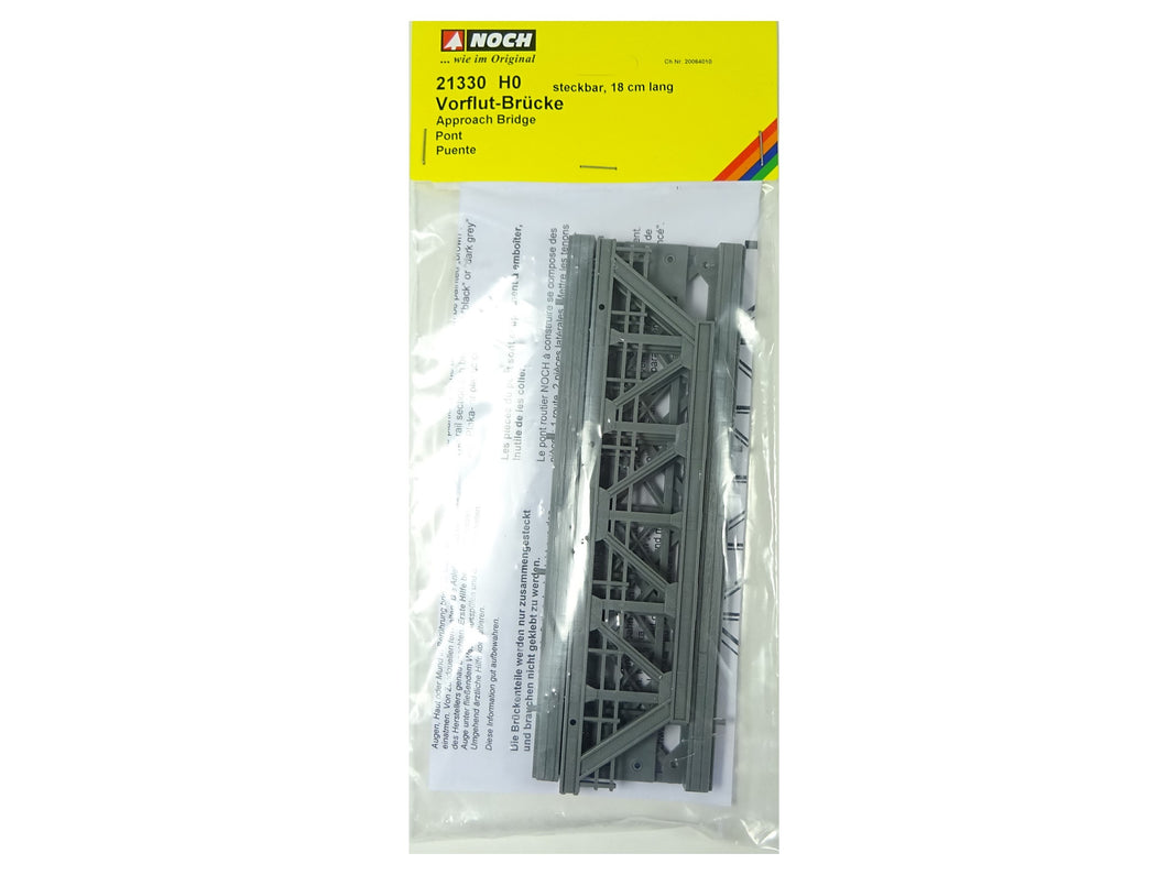 Brücke Vorflutbrücke steckbar 18 cm, Noch H0 21330 neu, OVP