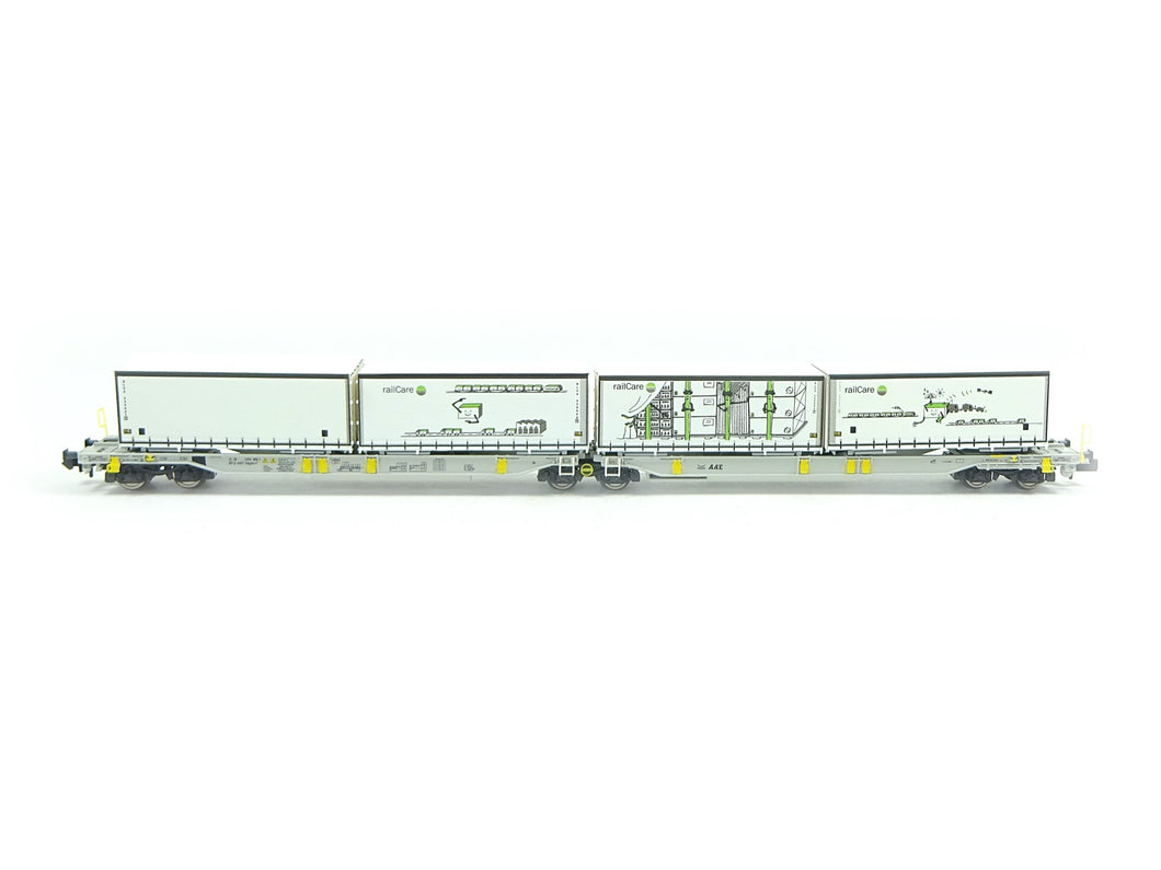 Doppeltaschen Gelenkwagen AAE, Fleischmann N 825014 neu OVP