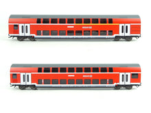 Laden Sie das Bild in den Galerie-Viewer, Digital Startpackung Regional Express Diesellok BR 245 DB + 2 Doppelstockwagen, Märklin H0 29479 neu OVP
