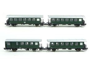 Personenwagen Spantenwagen ÖBB 4-tlg. Set, Roco H0 74026 neu OVP