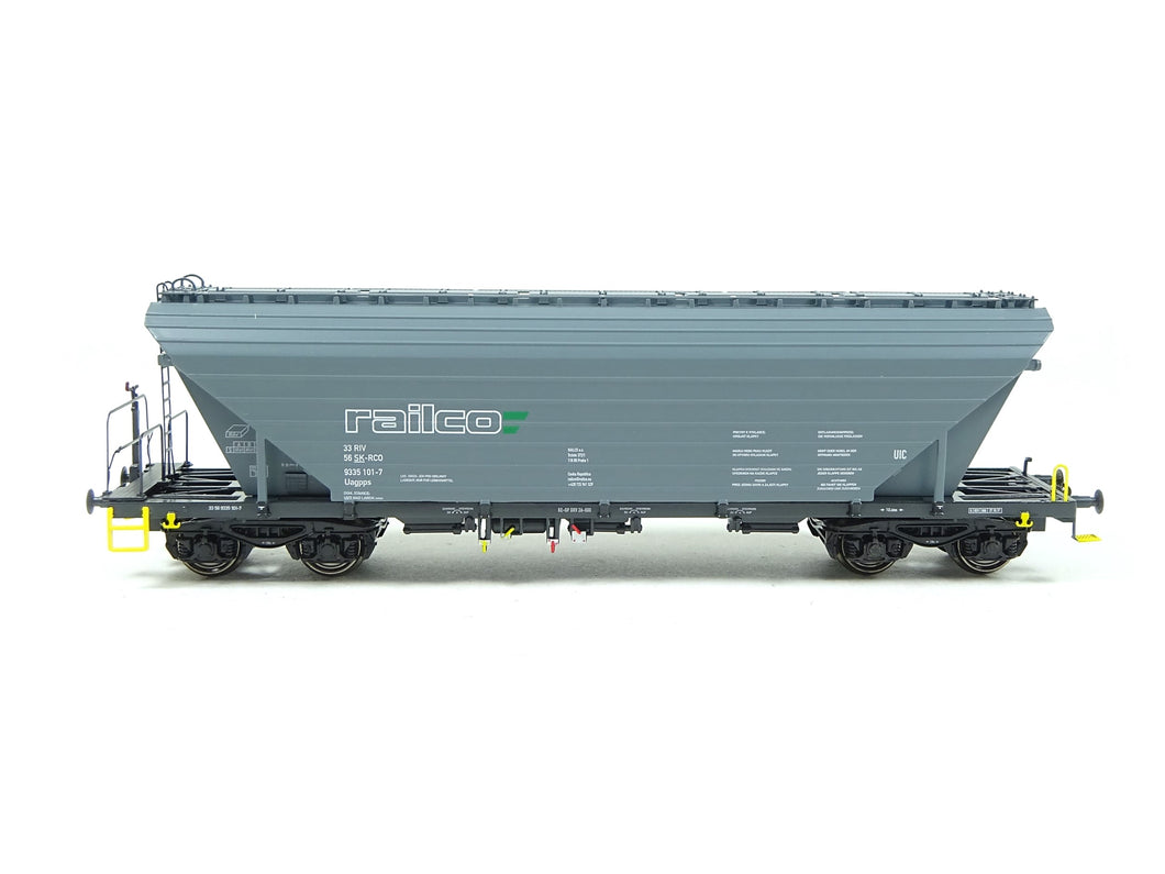 Güterwagen Getreidesilowagen Uagpps 80m³ Railco, NME H0 513664 AC neu OVP