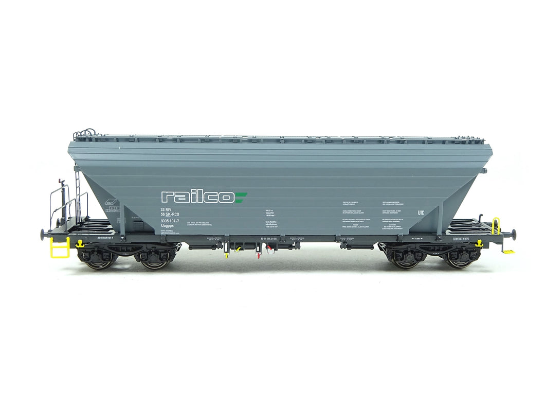 Güterwagen Getreidesilowagen Uagpps 80m³ Railco, NME H0 513665 AC neu OVP