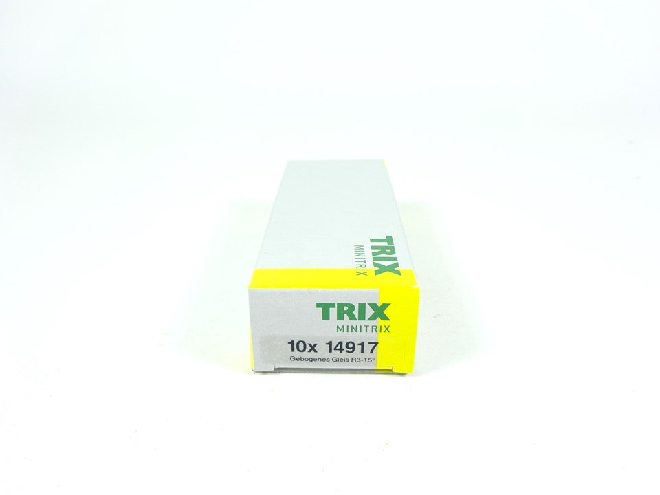 Gleis gebogen R3,  10 x Minitrix ( Trix ) N 14917 neu, OVP