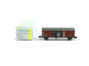 Gedeckter Güterwagen Faller, Minitrix N 18021 neu OVP