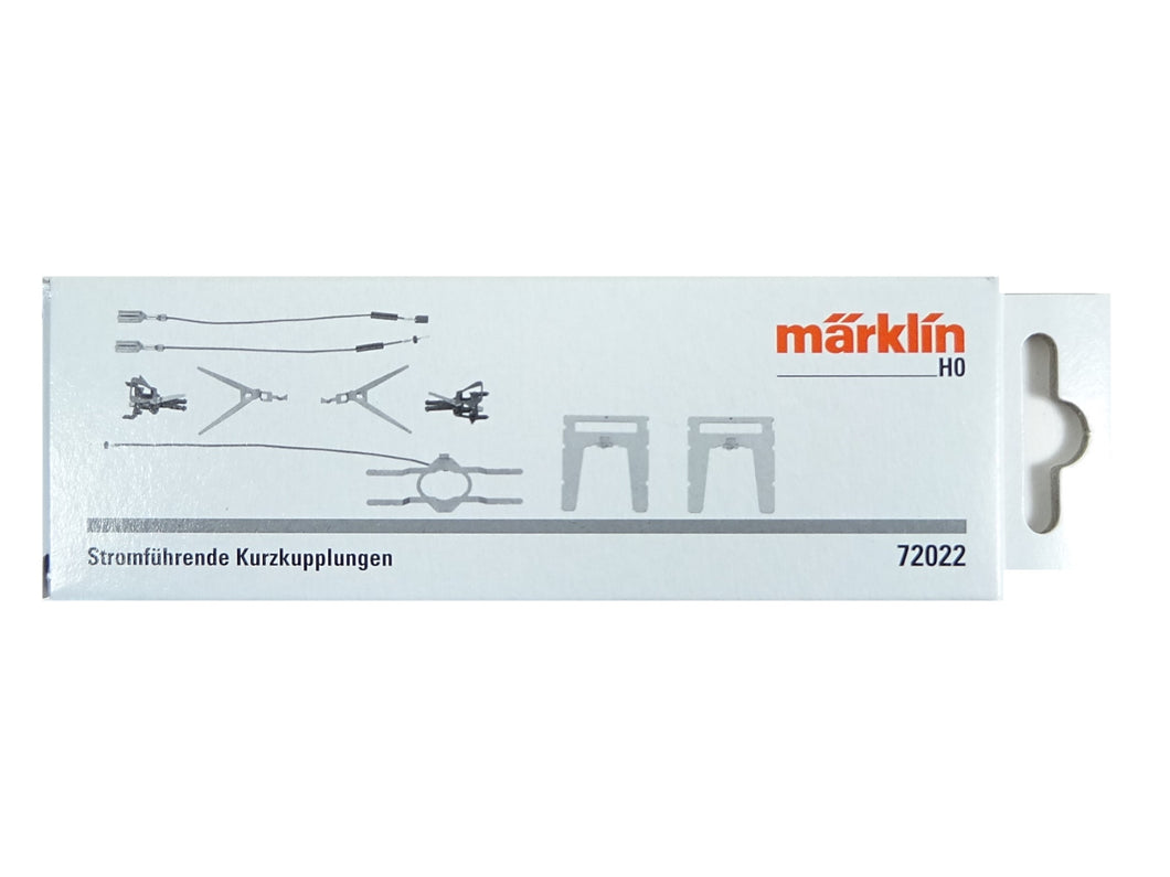 Ersatzteil Set stromführende Kurzkupplungen, Märklin H0 72022 neu OVP