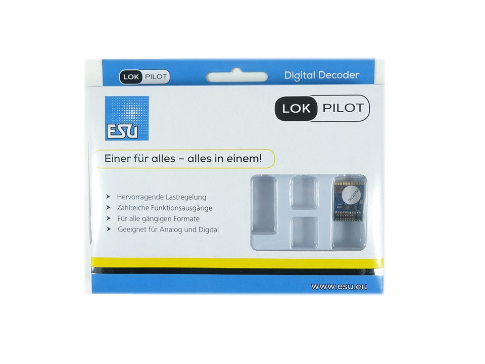 Decoder LokPilot 5 DCC MM SX M4 21MTC NEM660, ESU H0 59619