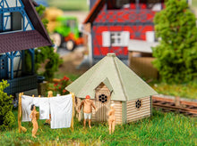 Laden Sie das Bild in den Galerie-Viewer, Modellbau Bausatz Gartensauna, Faller H0 180310 neu
