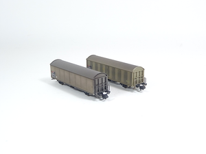 Minitrix N 15307, Schiebewandwagen-Set Hbis-v, SBB, neu, OVP