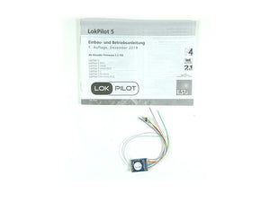 Decoder LokPilot 5 DCC MM SX M4 6-pin NEM651, ESU H0 59616