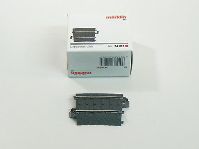 C Gleis Gleise gebogen kurz R 1, 6 x Märklin H0 24107 neu, OVP