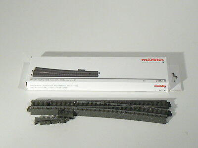 C Gleis Weiche schlank rechts, Märklin H0 24712 neu