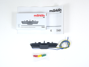 K Gleis Weichenantrieb, Set 3 x Märklin H0 75491, neu, OVP