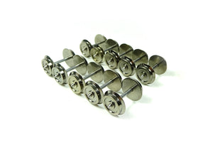 Ersatzteil Wechselstrom Radsatz 11mm (23,8mm), 10 Stück Roco H0 40183 85632 neu