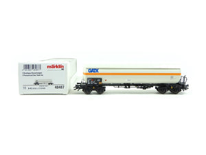 Güterwagen Druckgas-Kesselwagen, Märklin H0 48487 neu OVP